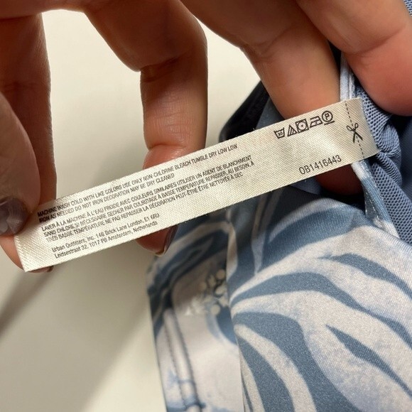 Free People Movement Double Take Printed Crop Top in Floral Combo S NWOT - Picture 15 of 15